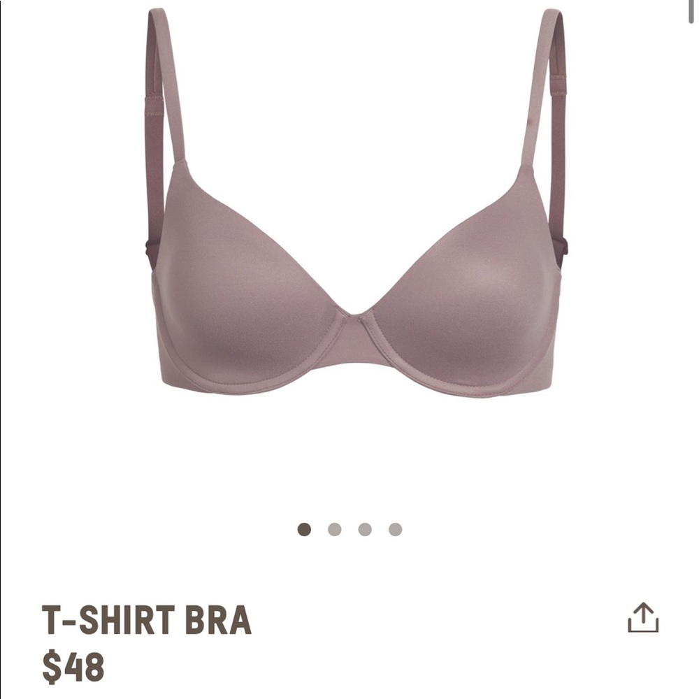 NWOT Skims T-shirt Bra 32D in Umber